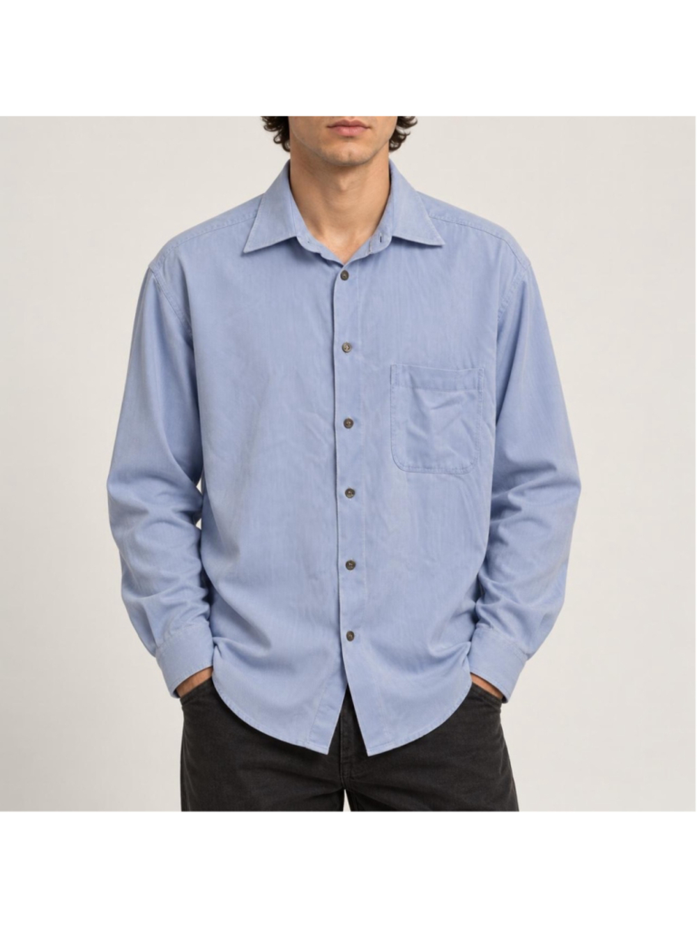 Vintage Ermenegildo Zegna Made in Italy Blue Shirt L 90s

Vintage Ermenegildo Ze